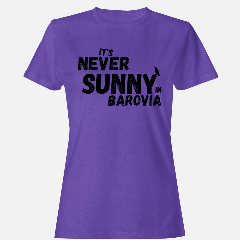 It's Never Sunny In Barovia Women's T-Shirt - Purple - 12