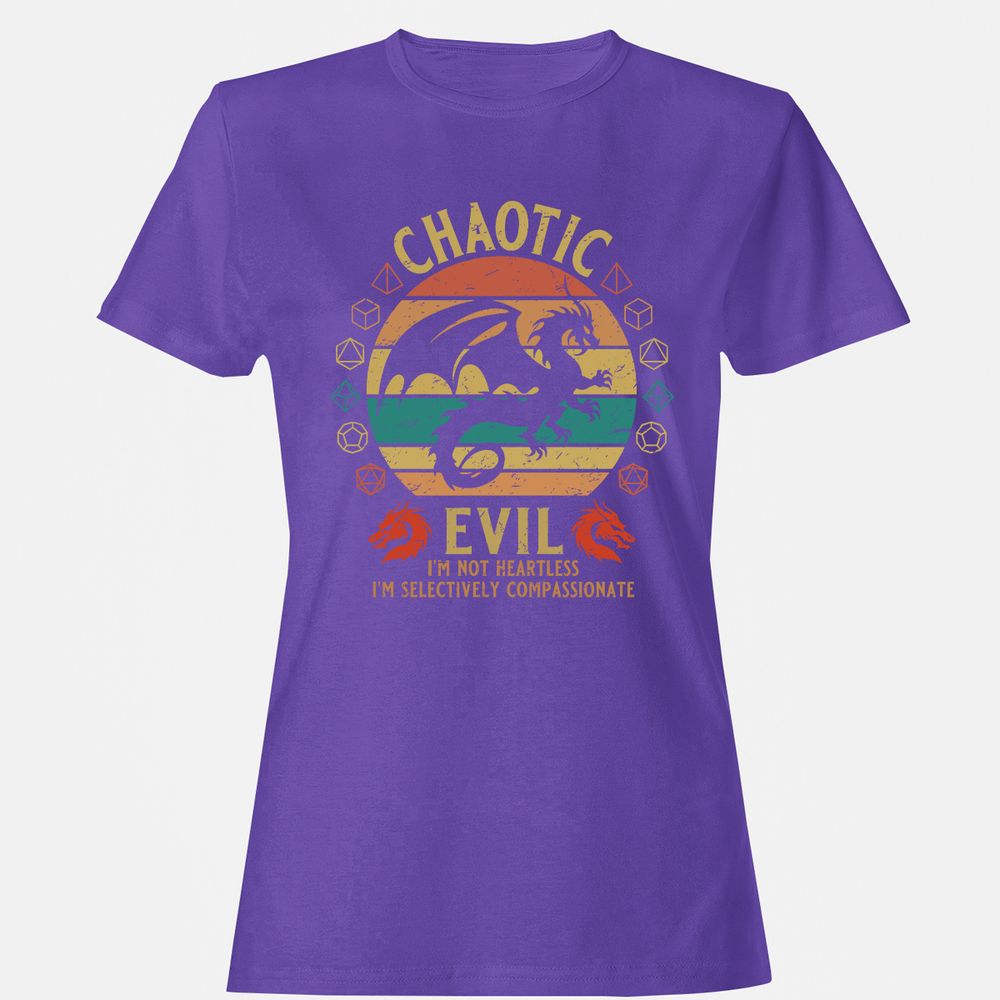Chaotic Evil Women's T-Shirt - Purple - 12