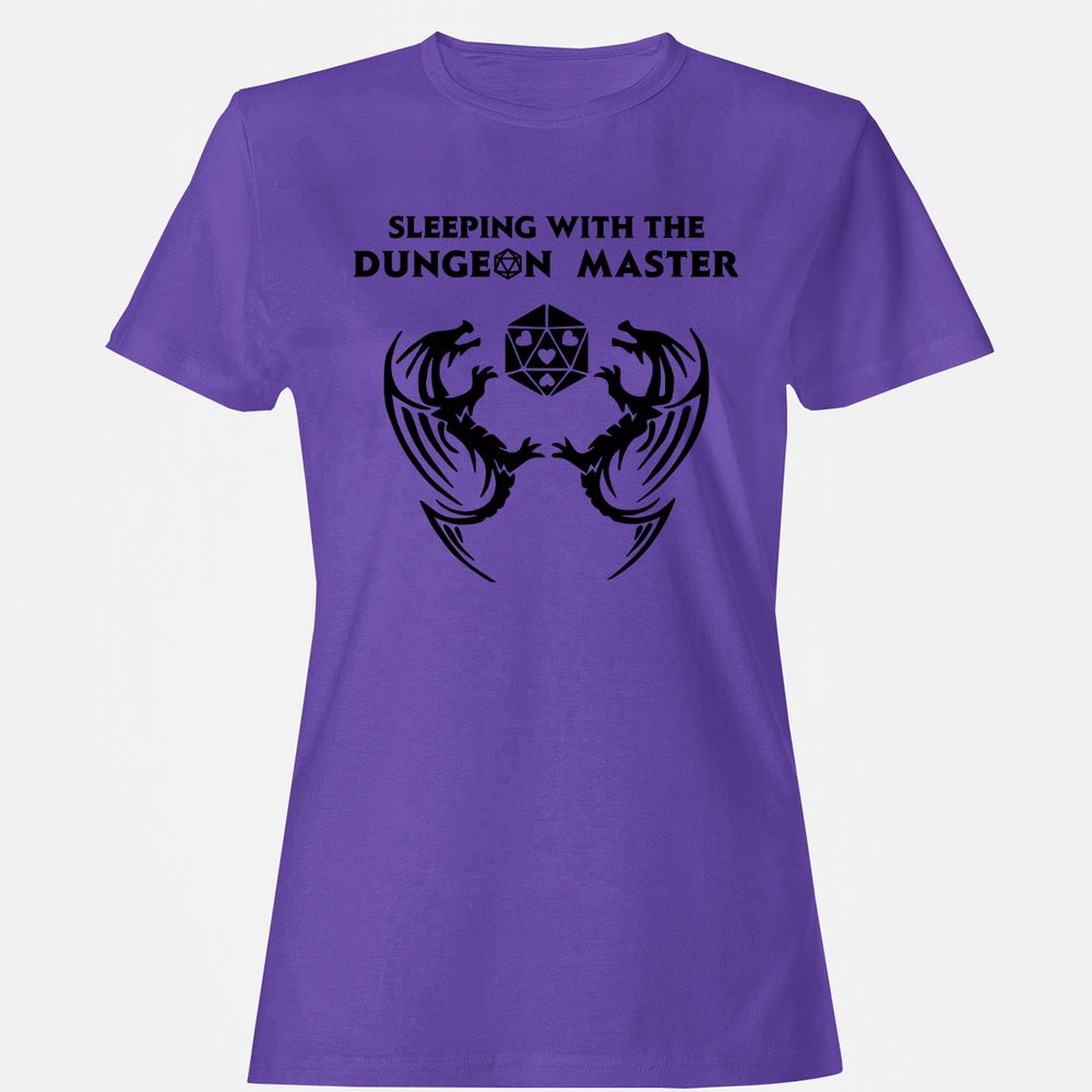 Sleeping With The DM Women's T-Shirt - Purple - 12