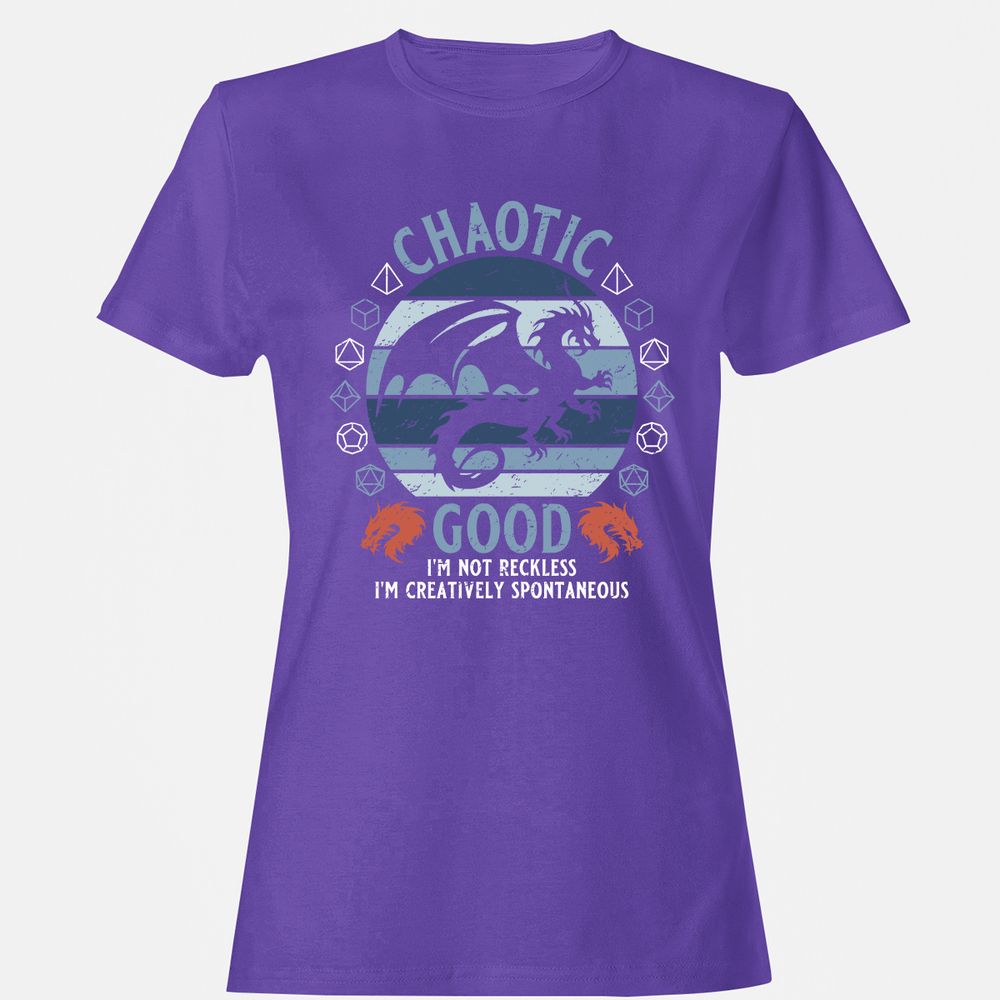 Chaotic Good 2 Women's T-Shirt - Purple - 12