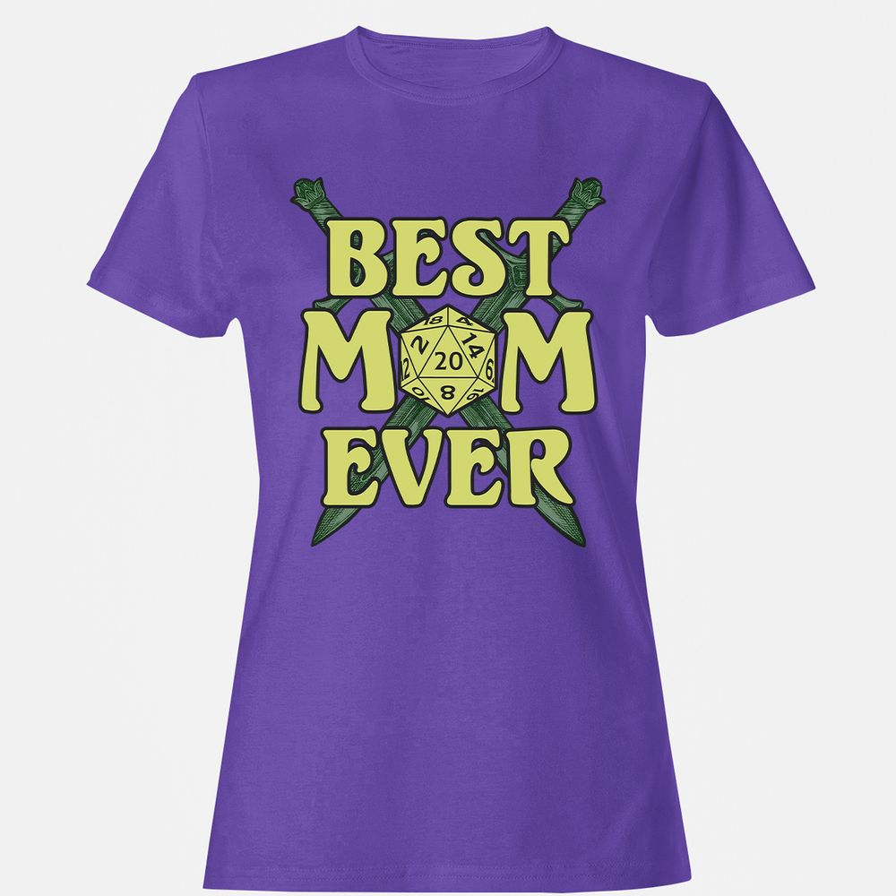 Best Mom Ever Women's T-Shirt - Purple - 12