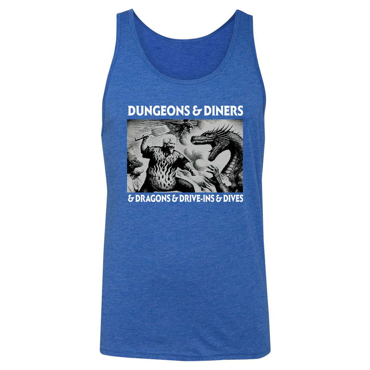 Dungeons & Diners - True Royal Triblend - 12