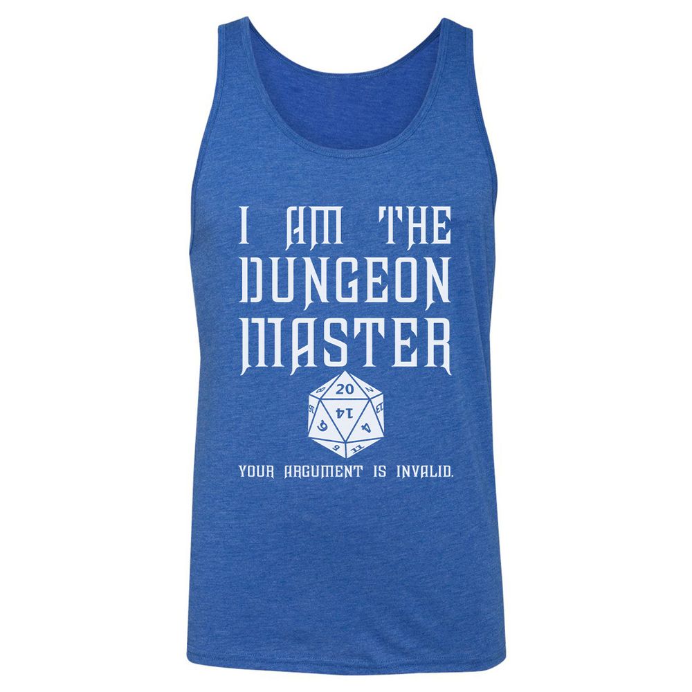 I Am The Dungeon Master - True Royal Triblend - 12