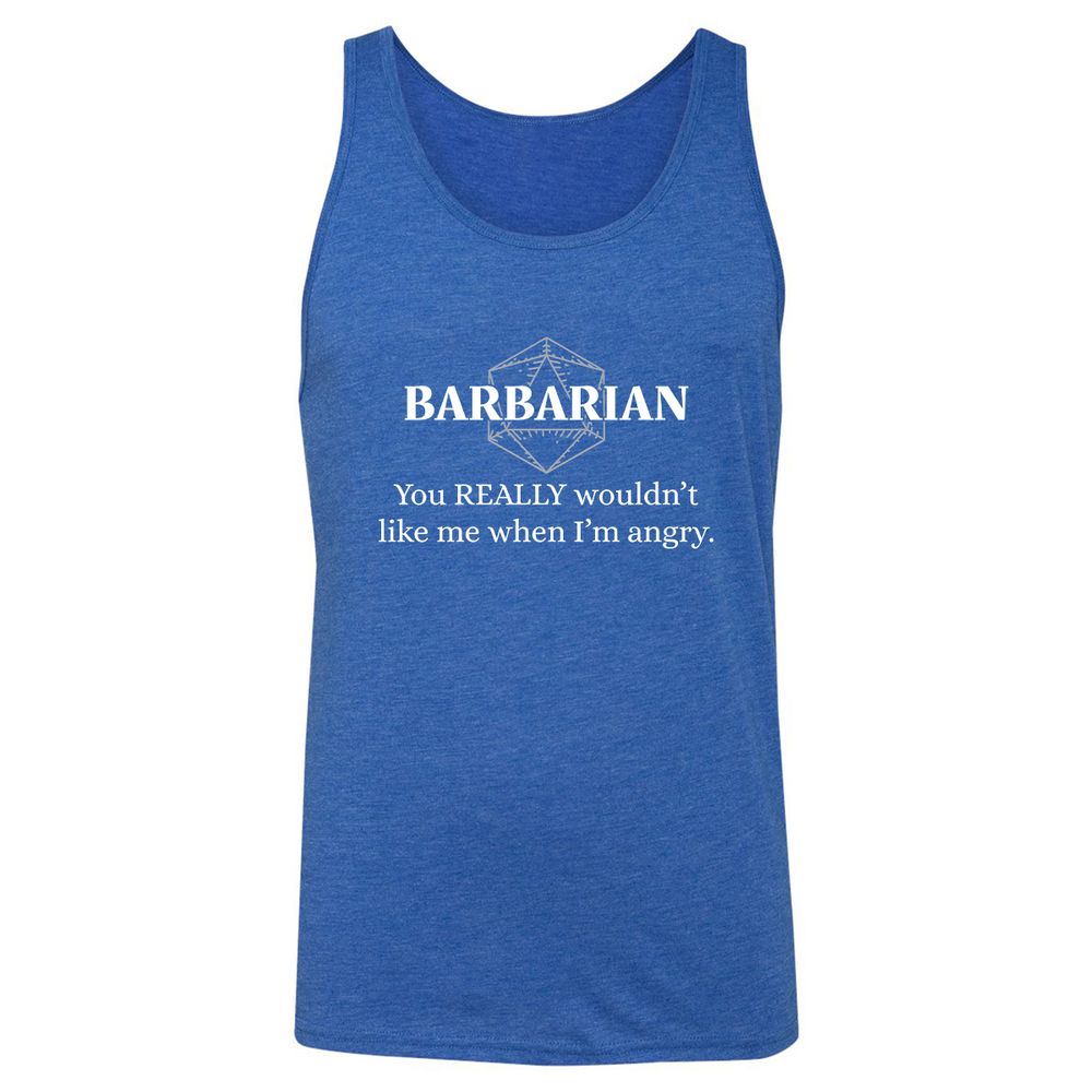 Barbarian - True Royal Triblend - 12