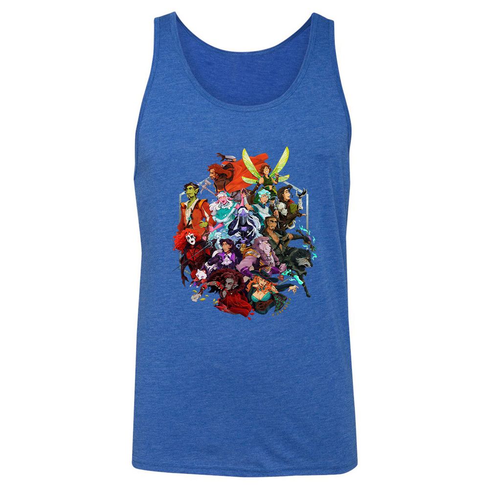 The Chaotic Company – A Fantasy Adventuring Party - True Royal Triblend - 12