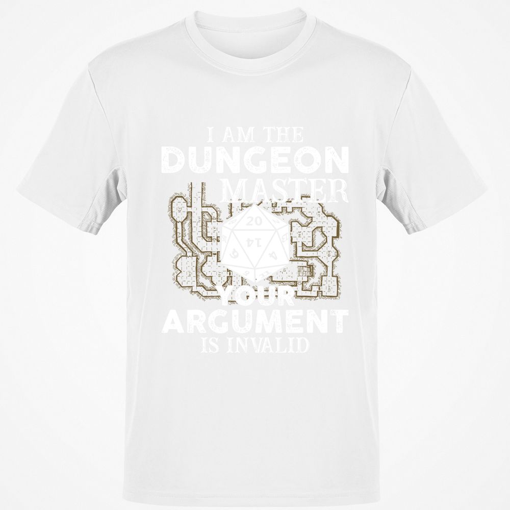 I Am the Dungeon Master – Your Argument Is Invalid - White - 12