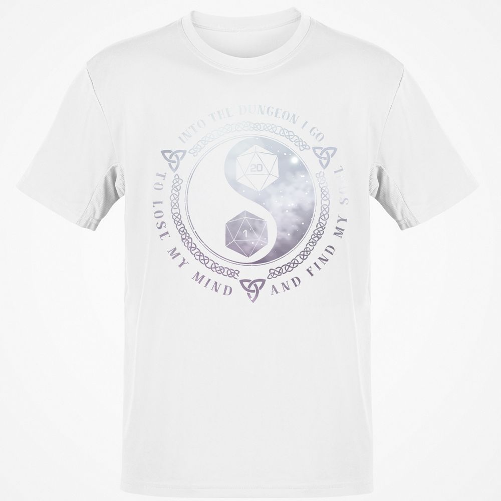 Into The Dungeon I Go T-Shirt - White - 12