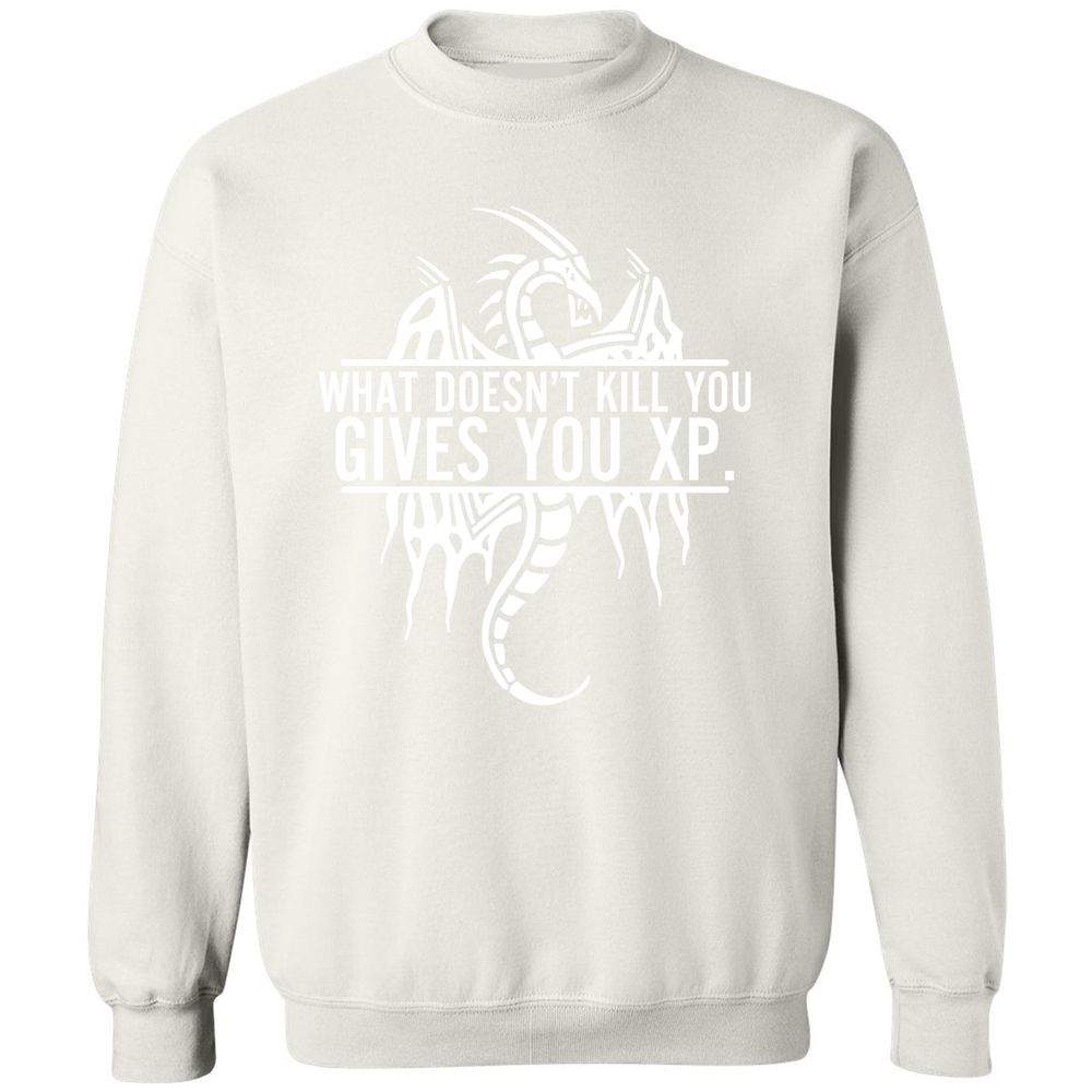 What Doesn't Kill You Classic Unisex Sweatshirt - White - 12