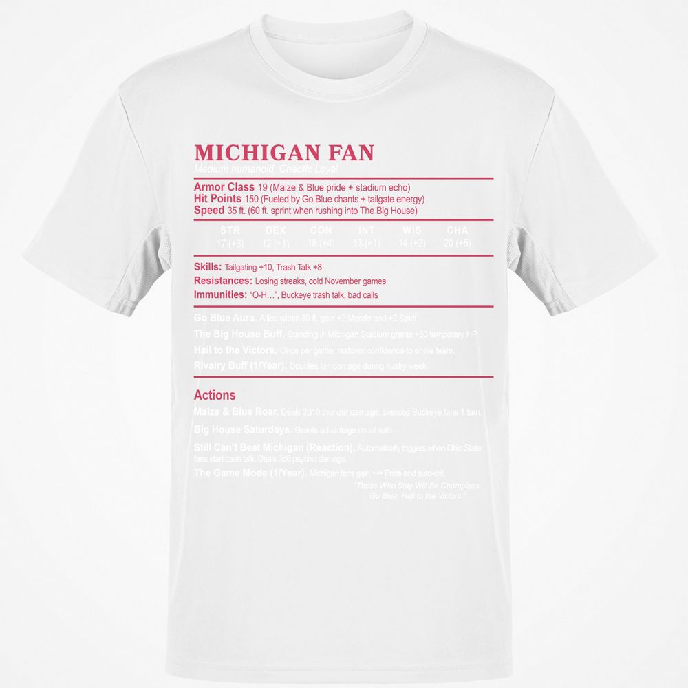 MICHIGAN FAN Classic Unisex T-Shirt - White - 12