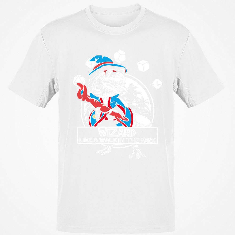 Wizard Like The Walk In The Park Classic Unisex T-Shirt - White - 12