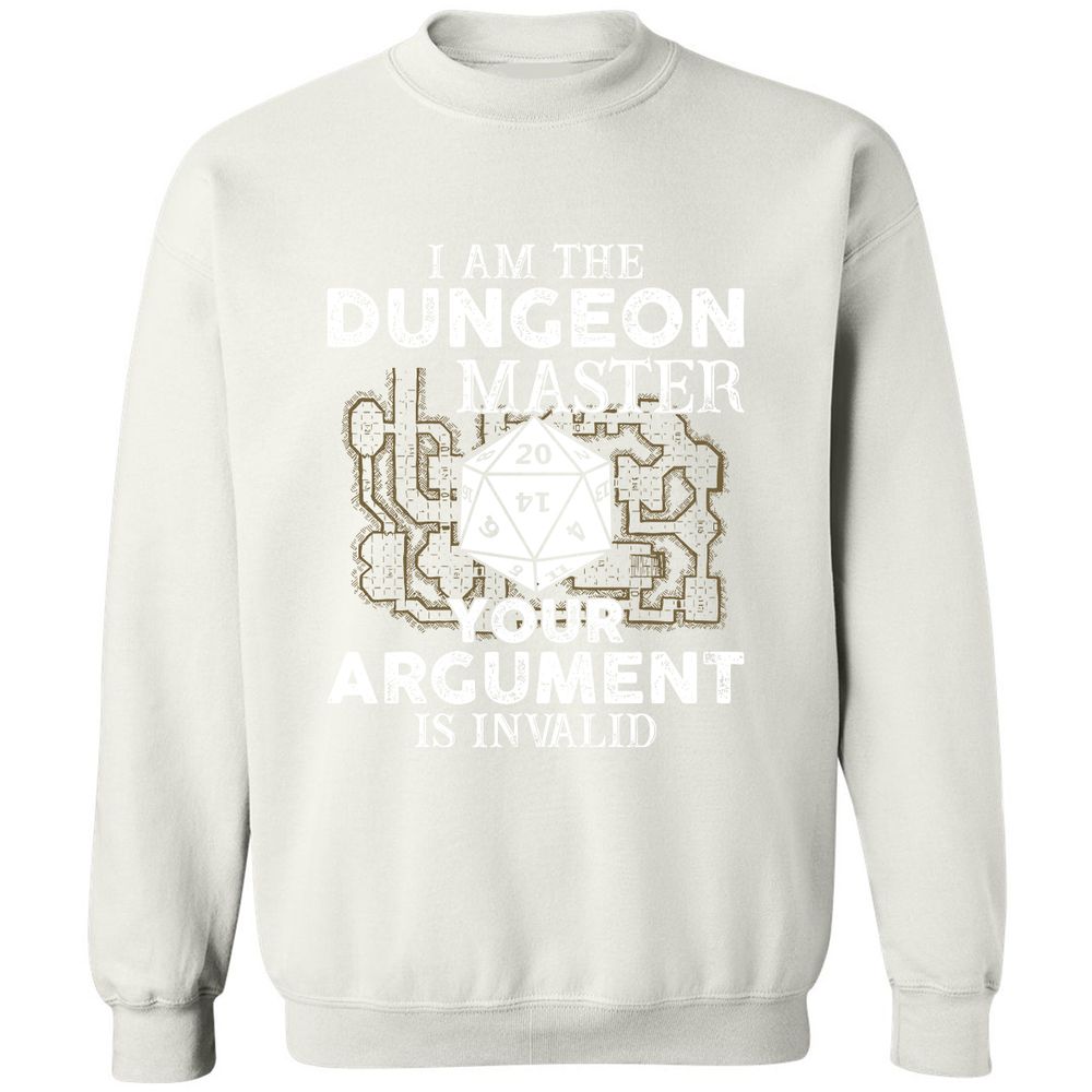 I Am the Dungeon Master – Your Argument Is Invalid - White - 12
