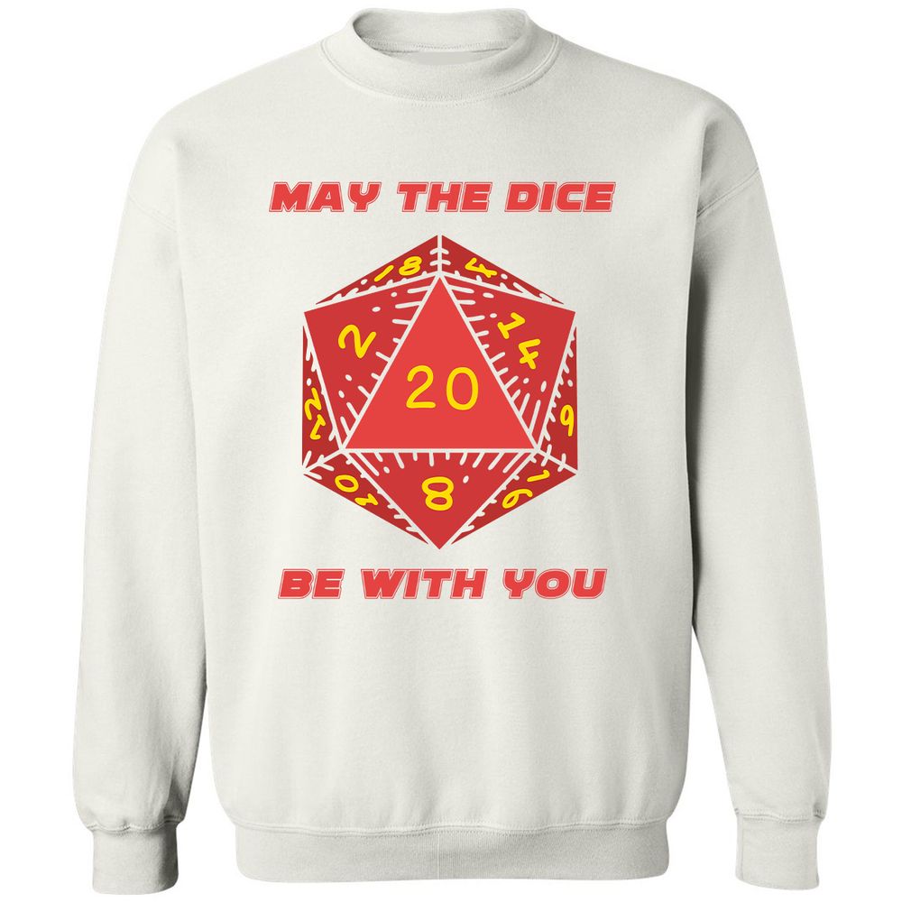 May the Dice Be With You - White - 12
