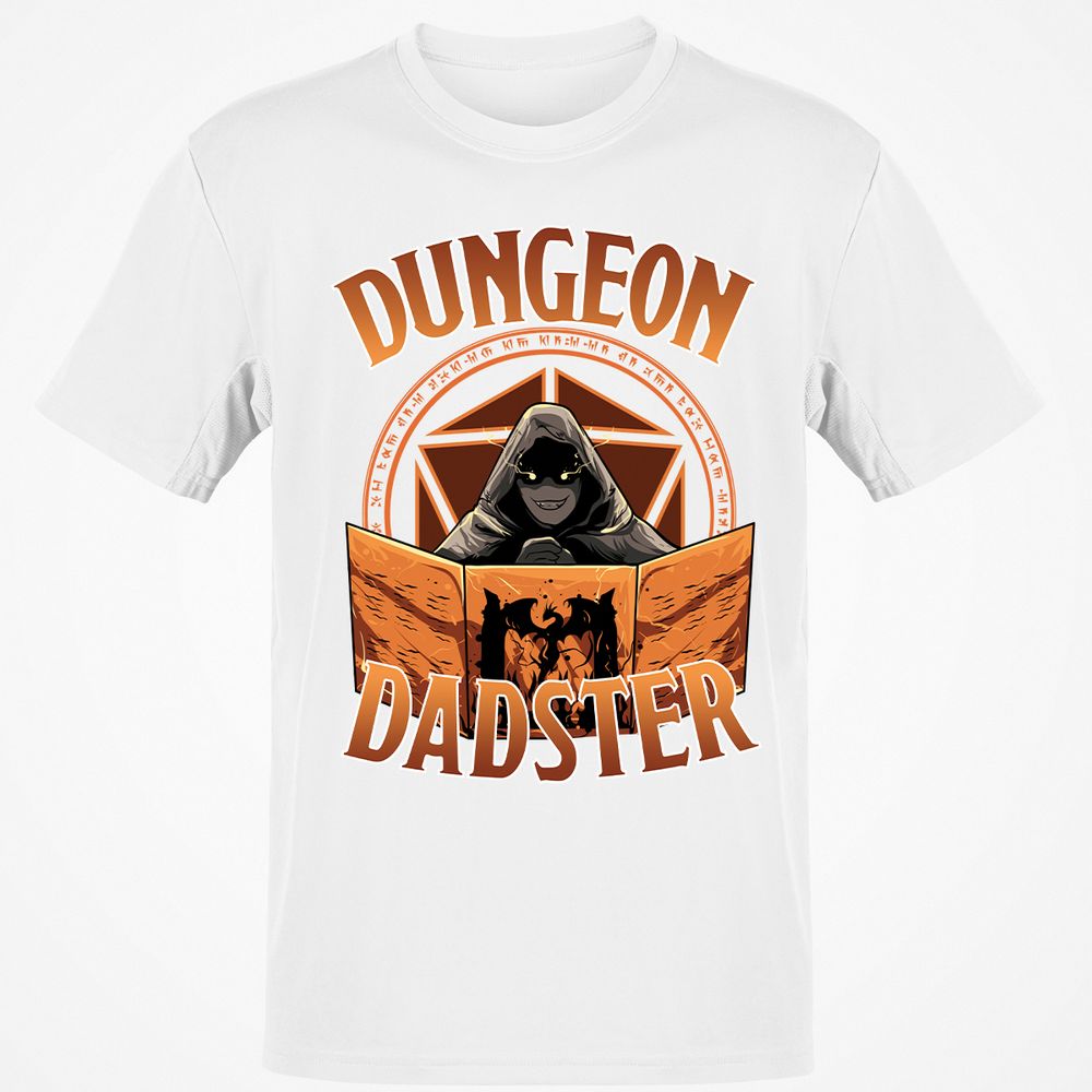 Dungeon Dadster T-Shirt - White - 12