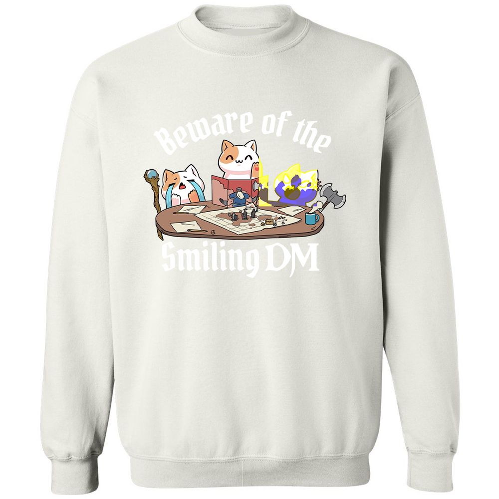 Beware of the Smiling DM - White - 12