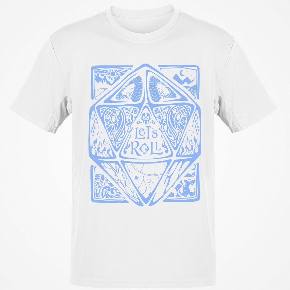 Let's Roll Classic Unisex T-Shirt - White - 12