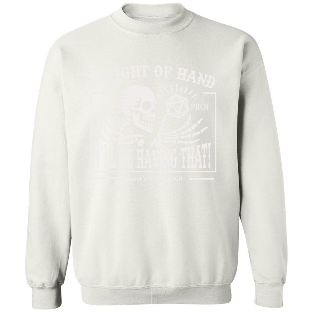 Sleight of Hand – I’ll Be Having That! - White - 12