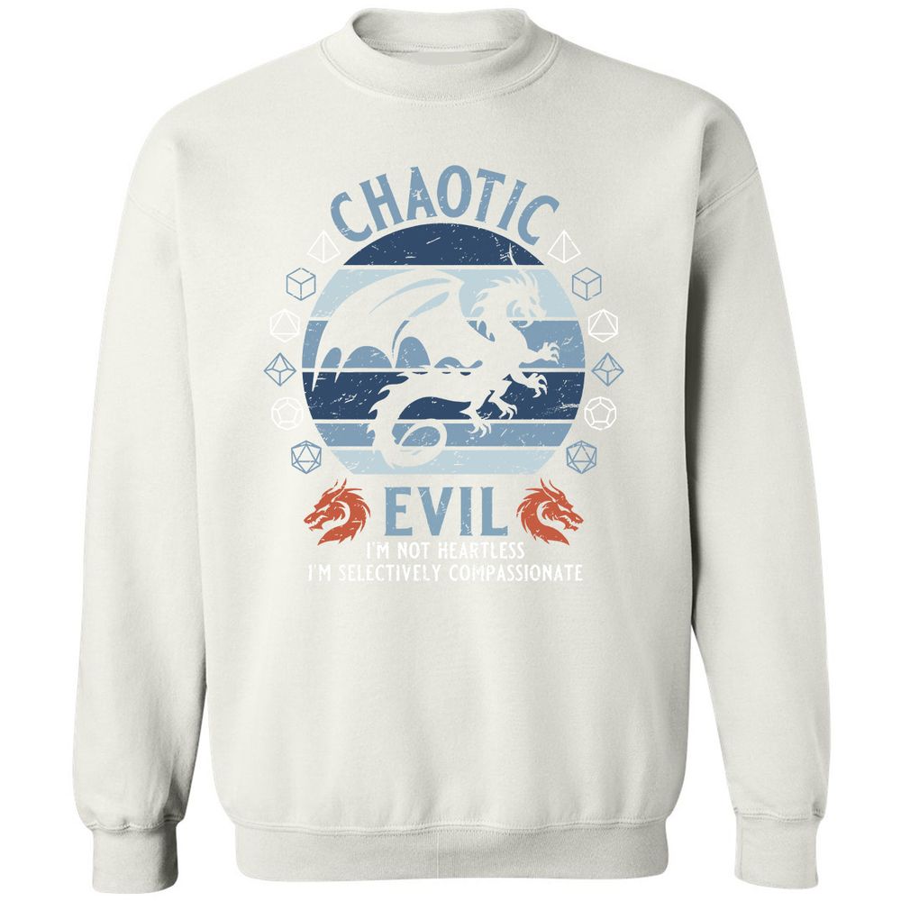 Chaotic Evil 2 Classic Unisex Sweatshirt - White - 12