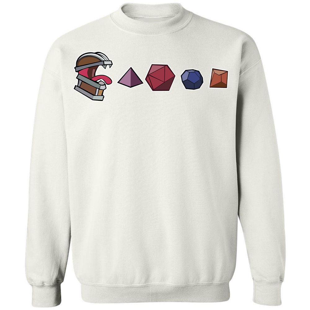 Mimic And Dices Classic Unisex Sweatshirt - White - 12