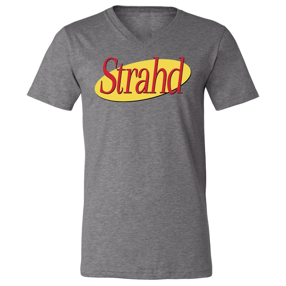 Strahd Unisex V-Neck T-Shirt - Deep Heather - 13
