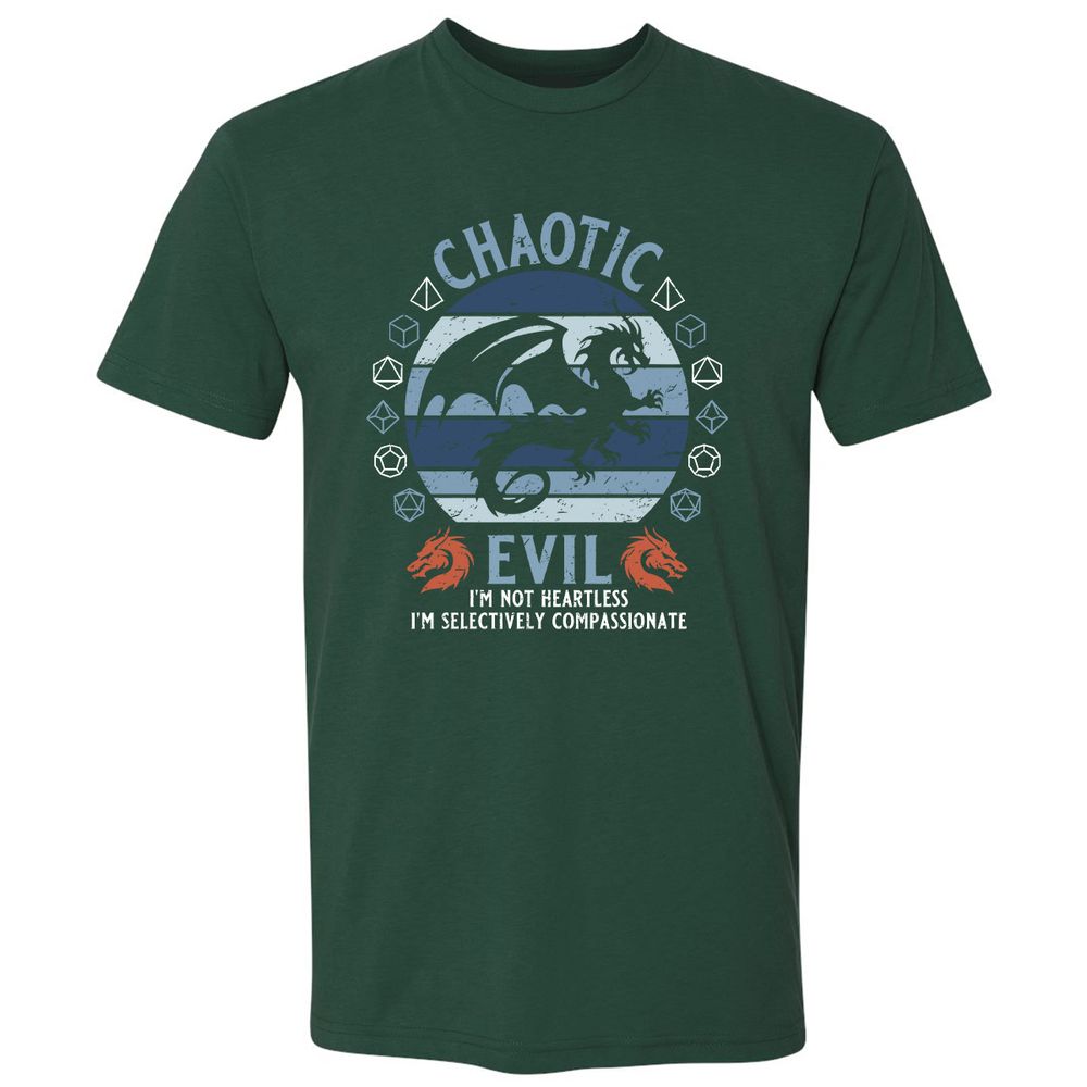 Chaotic Evil 2 Premium Unisex T-Shirt - Forest Green - 13