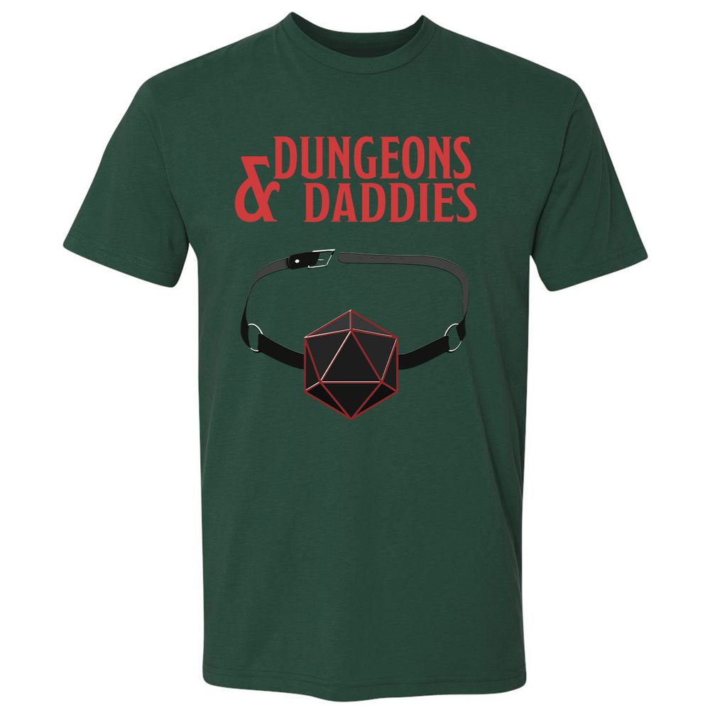 Dungeons And Daddies Premium Unisex T-Shirt - Forest Green - 13