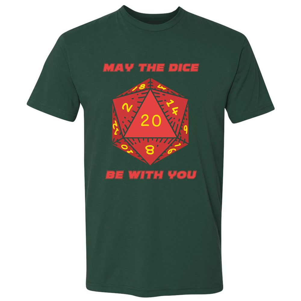 May the Dice Be With You - Forest Green - 13