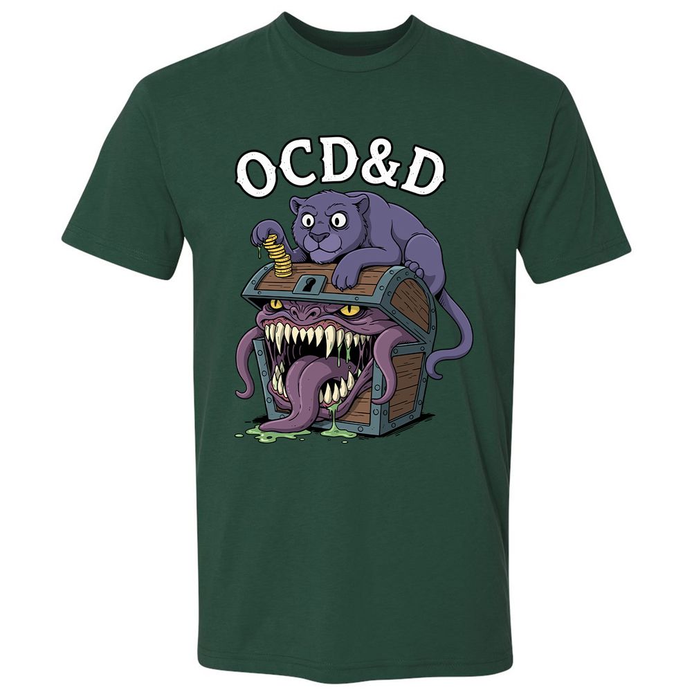 OCD&D Premium Unisex T-Shirt - Forest Green - 13