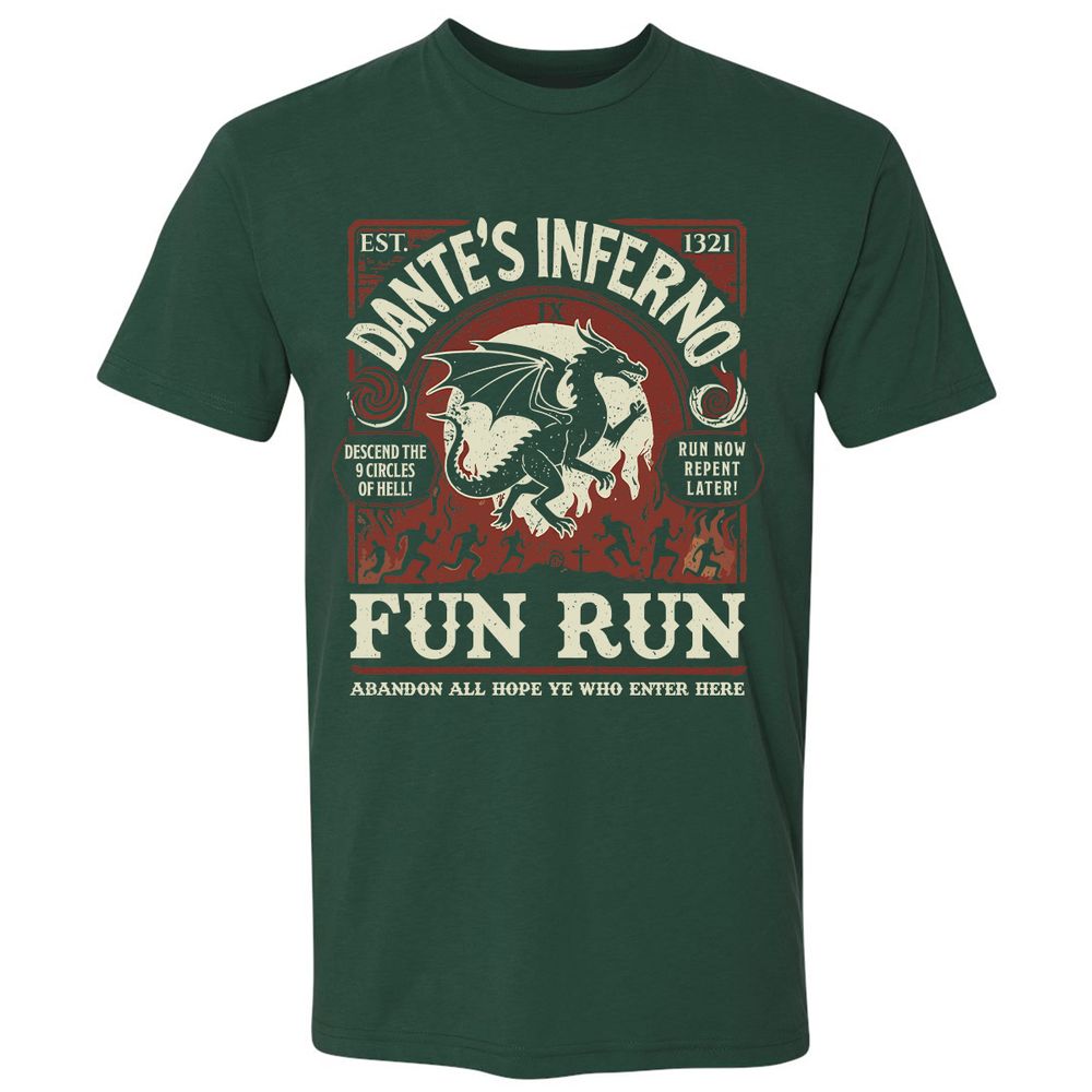 Dante’s Inferno Fun Run – Faerun Fantasy - Forest Green - 13