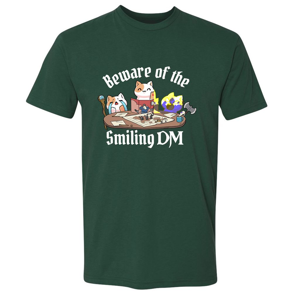 Beware of the Smiling DM - Forest Green - 13