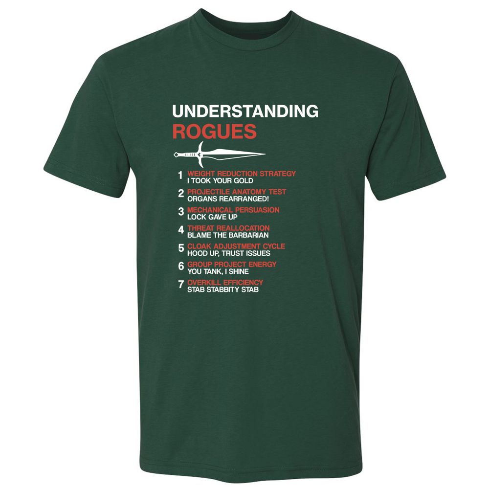 Understanding Rogues - Forest Green - 13