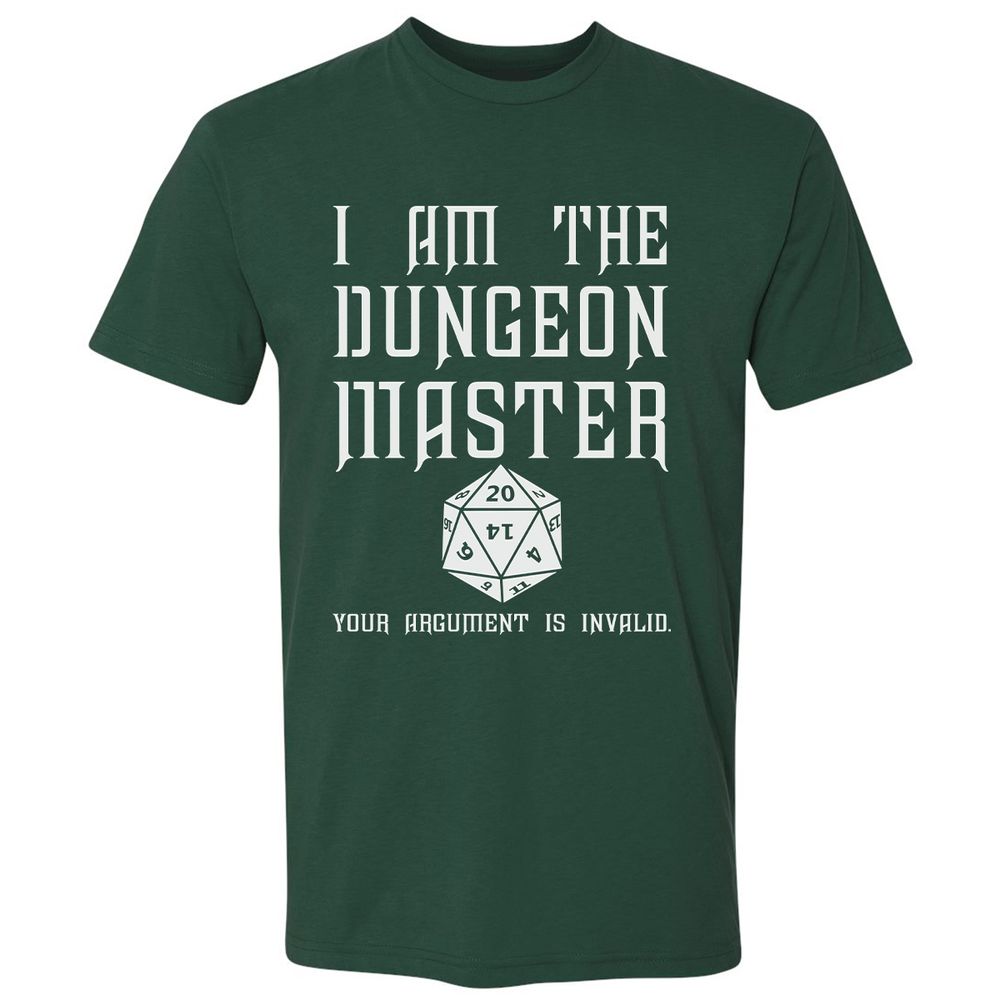 I Am The Dungeon Master - Forest Green - 13