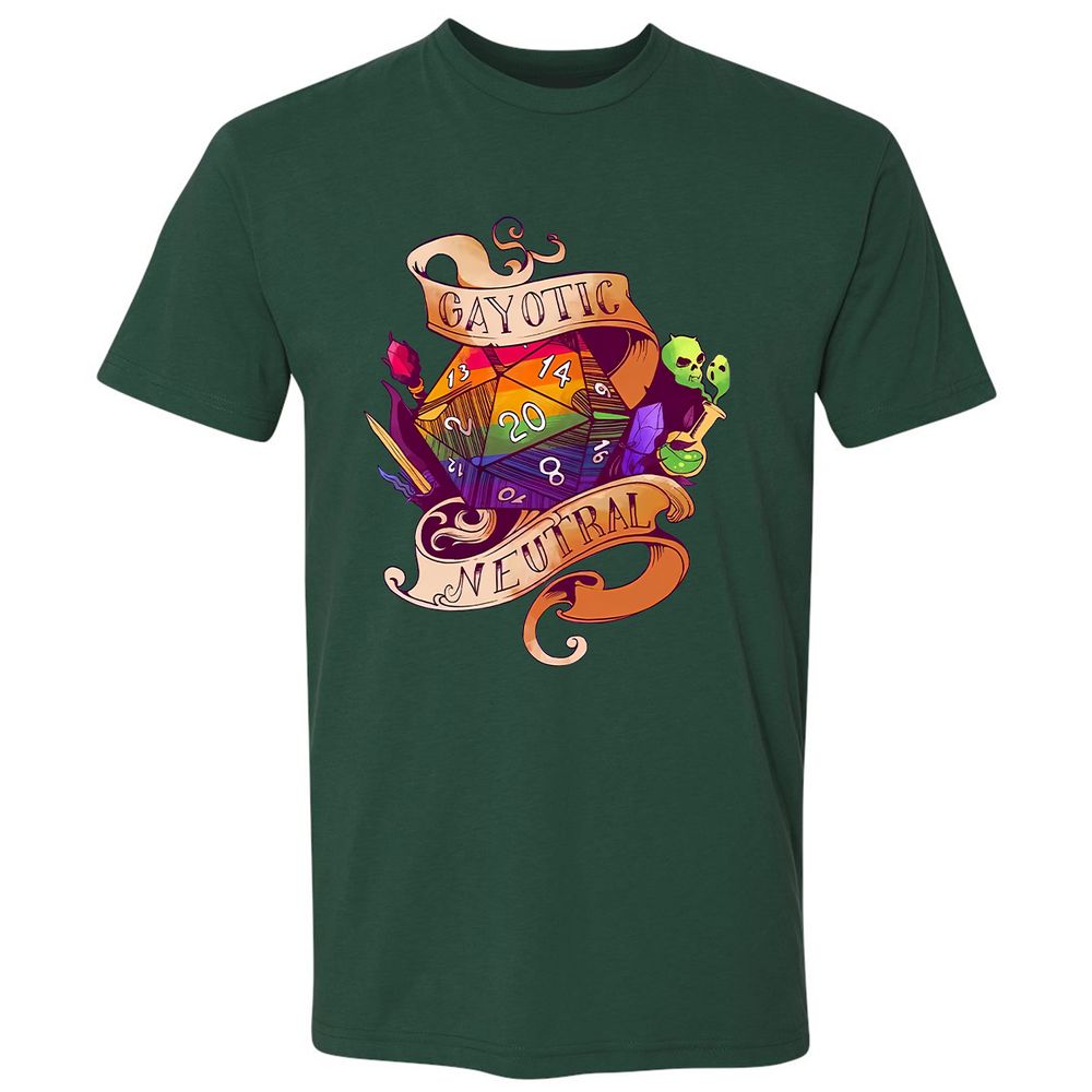 Gayotic Neutral Premium Unisex T-Shirt - Forest Green - 13