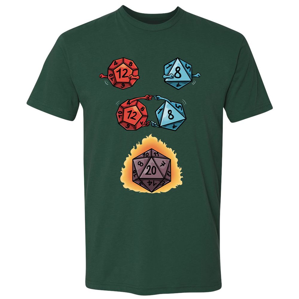 Dice Fusion RPG Premium Unisex T-Shirt - Forest Green - 13