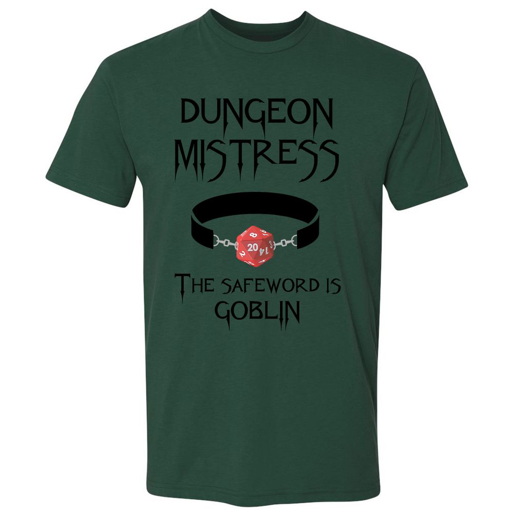Dungeon Mistress Premium Unisex T-Shirt - Forest Green - 13