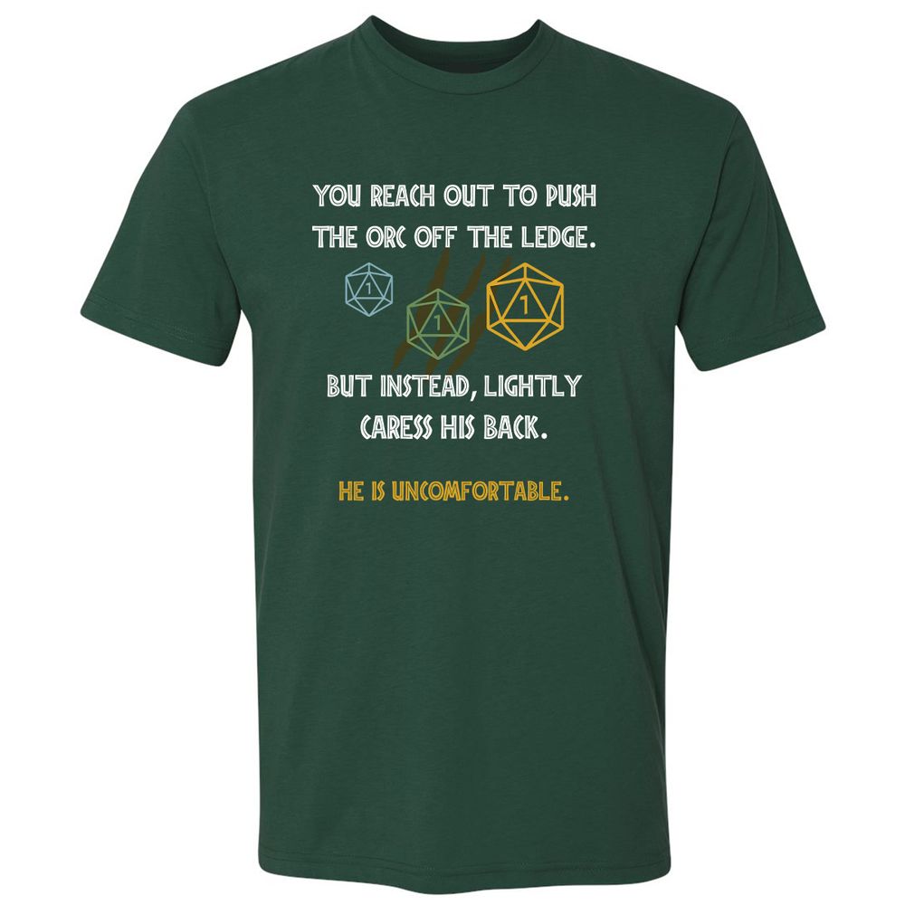 YOU REACH OUT TO PUSH Premium Unisex T-Shirt - Forest Green - 13