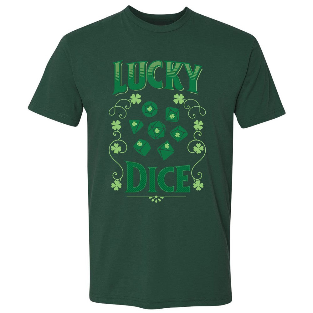 Lucky Dice Premium Unisex T-Shirt - Forest Green - 13