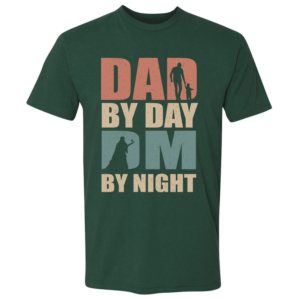 Dad By Day DM By Night - Forest Green - 13