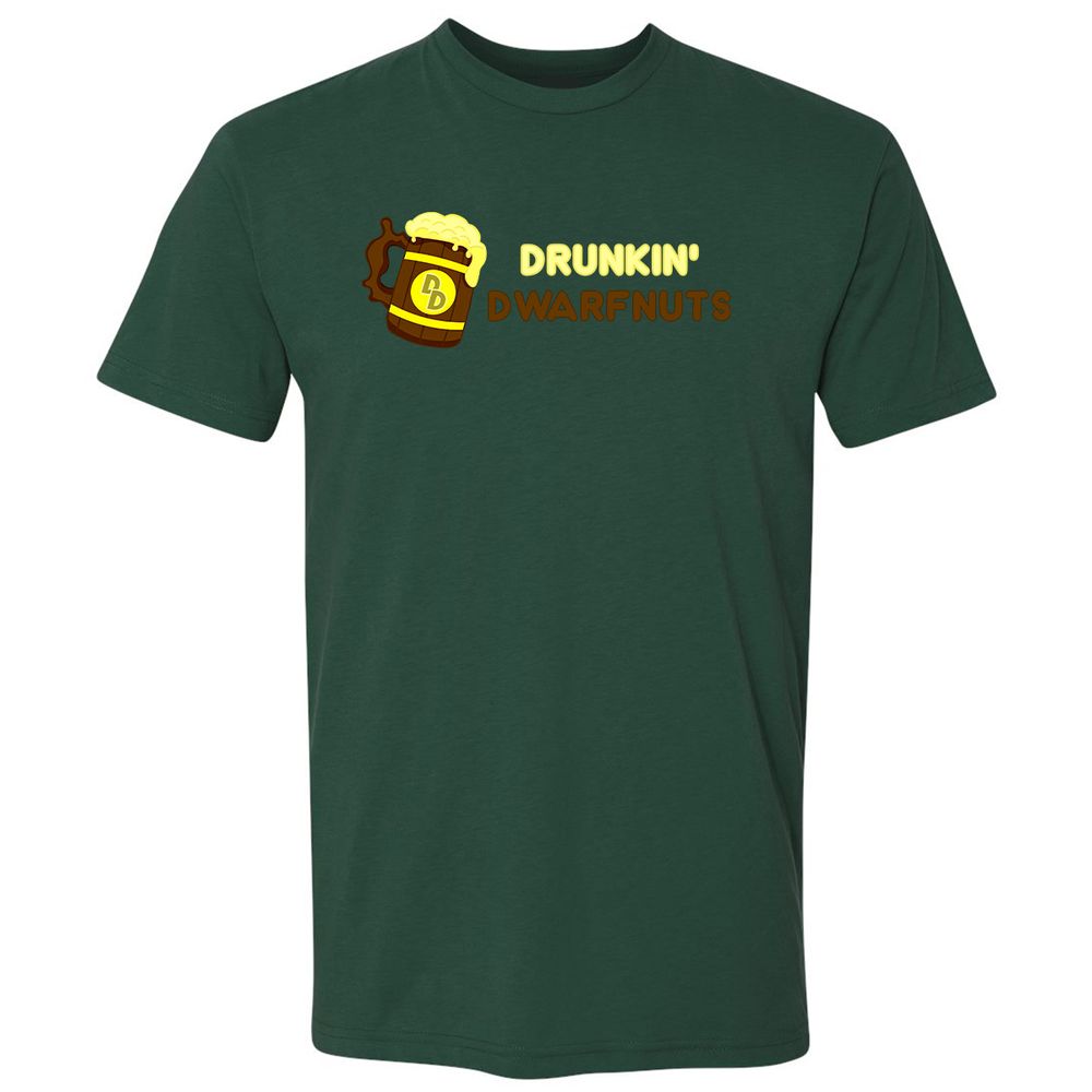 Drunkin' Dwartnuts Premium Unisex T-Shirt - Forest Green - 13