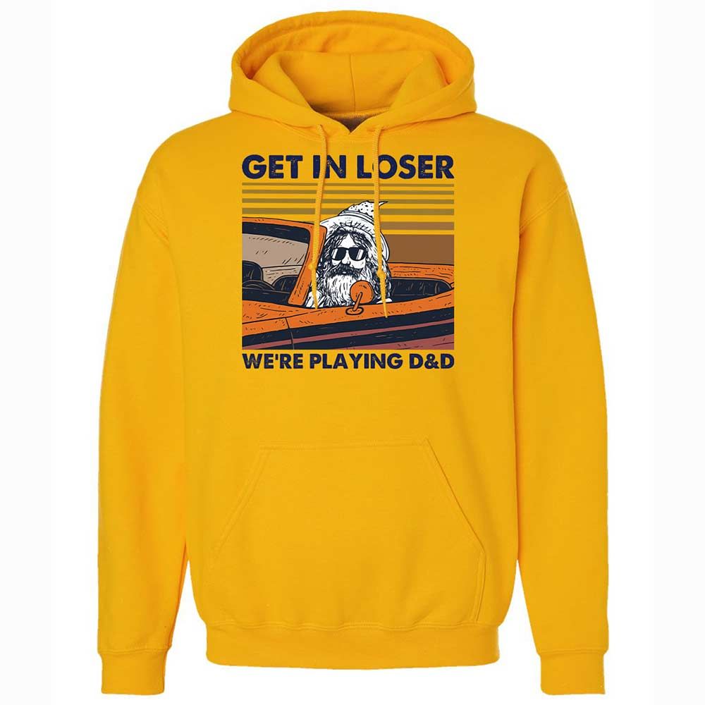 Get in Loser Classic Unisex Hoodie - Gold - 13