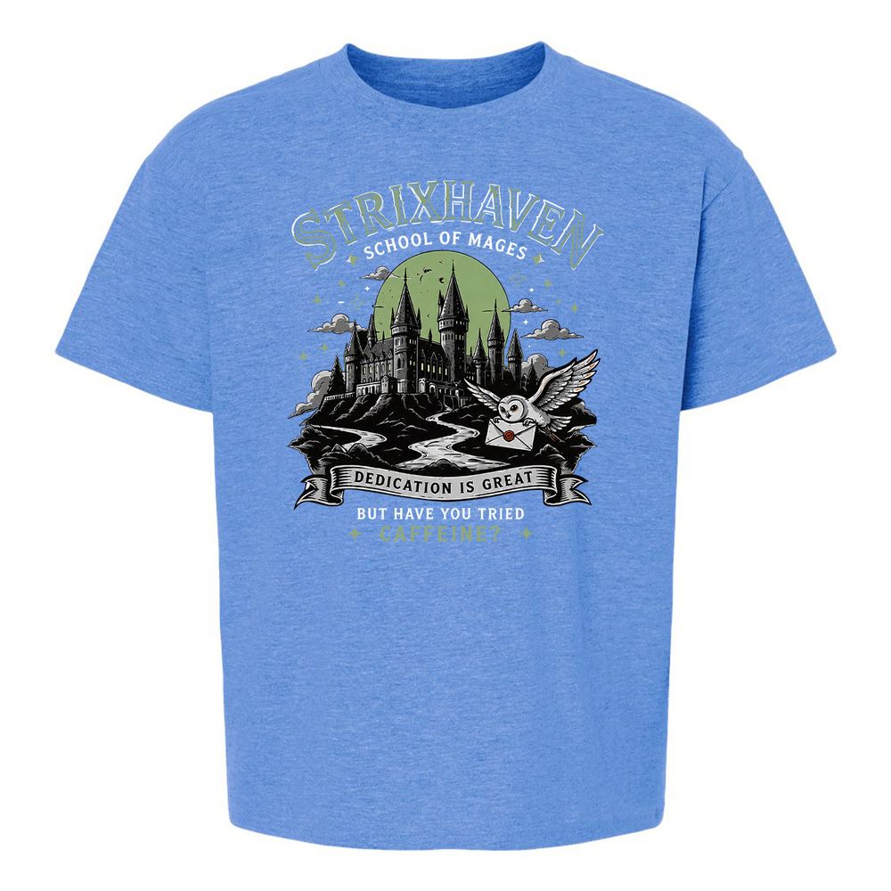 Strixhaven - School Of Mages Kids T-Shirt - Heather Royal - 13