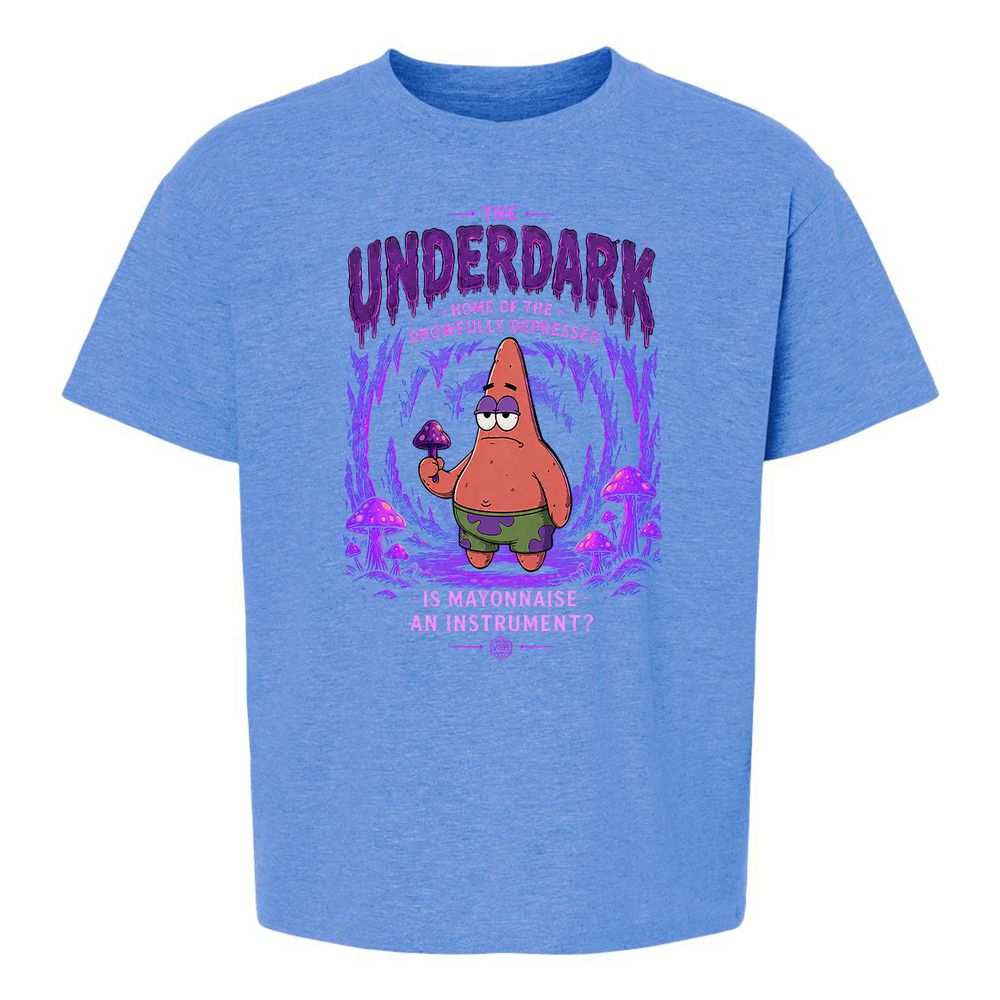 The Underdark Kids T-Shirt - Heather Royal - 13
