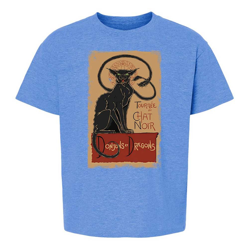 Tournee Du Chat Noir Kids T-Shirt - Heather Royal - 13