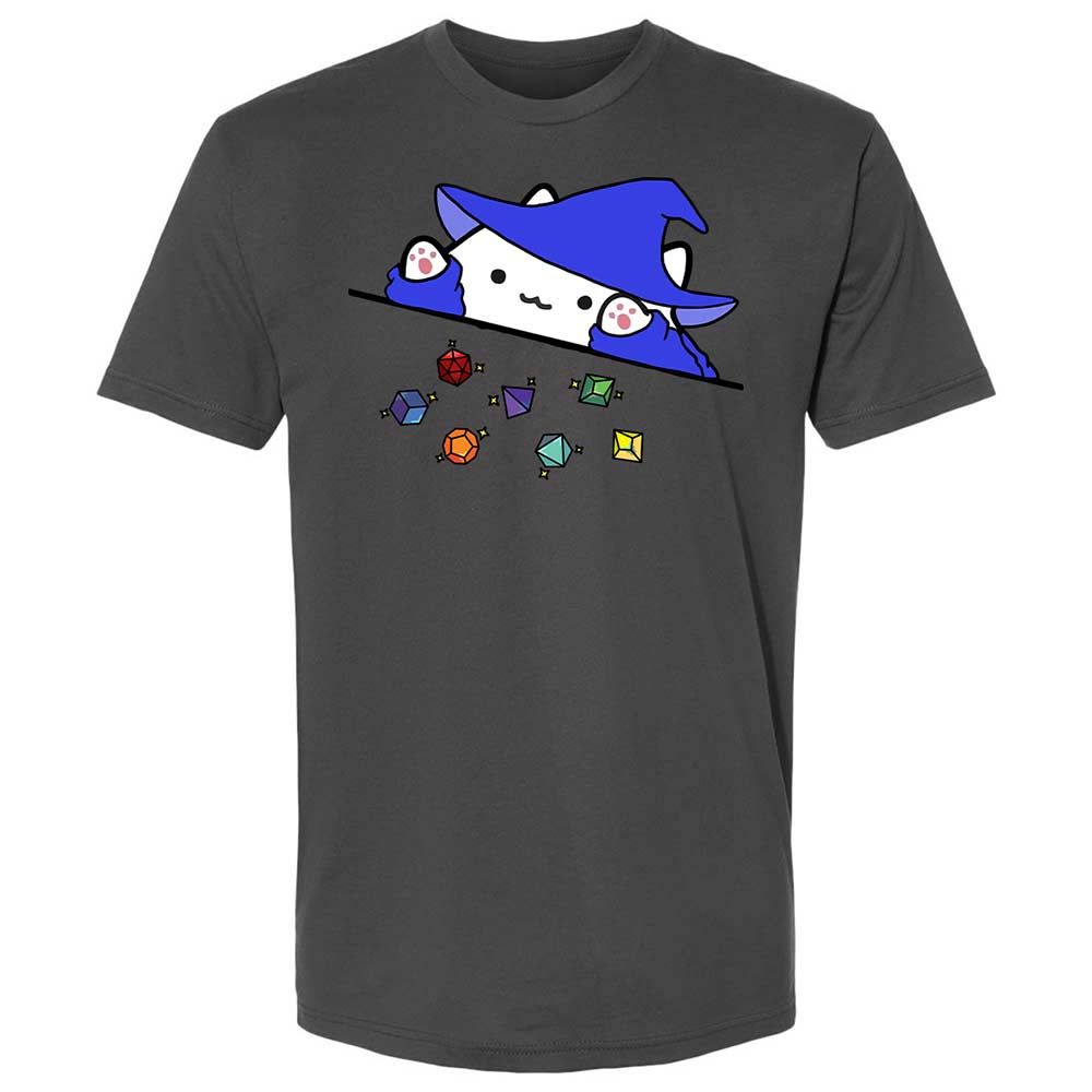 Cat Throws Dices Premium Unisex T-Shirt - Heavy Metal - 13