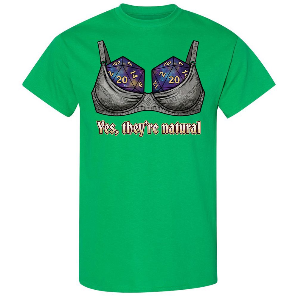 They Are Natural Nat20 Classic Unisex T-Shirt - Irish Green - 13