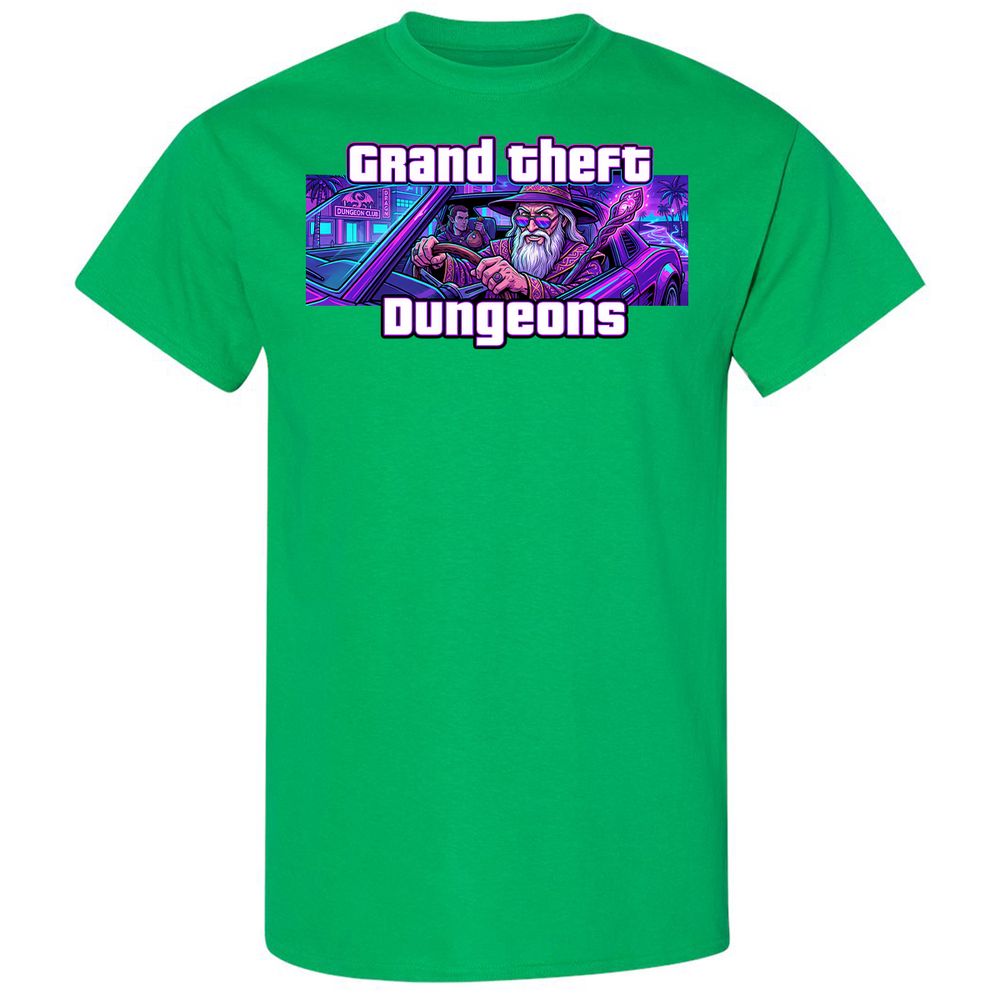 Grand Theft Dungeons Miami - Irish Green - 13