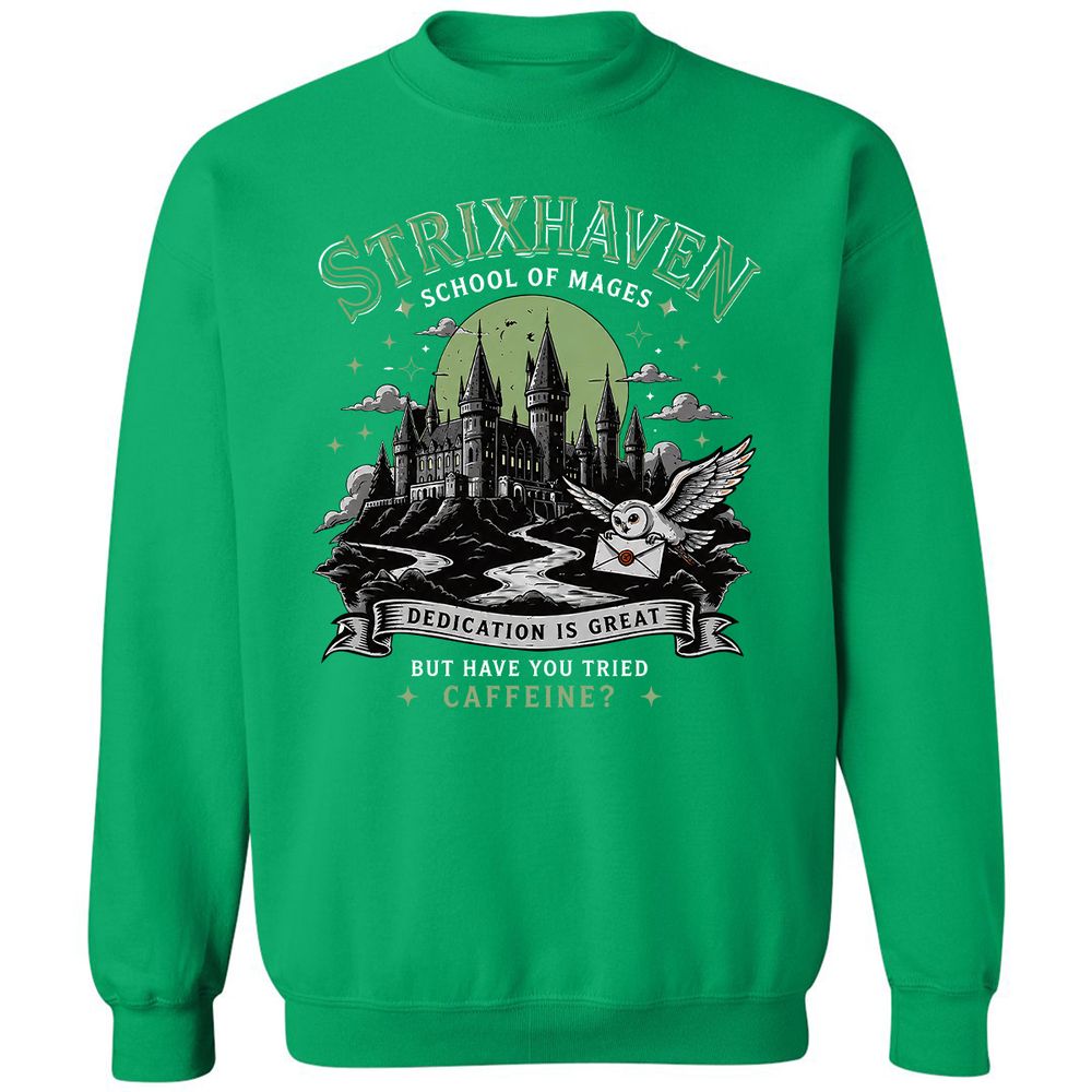 Strixhaven - School Of Mages Classic Unisex Sweatshirt - Irish Green - 13