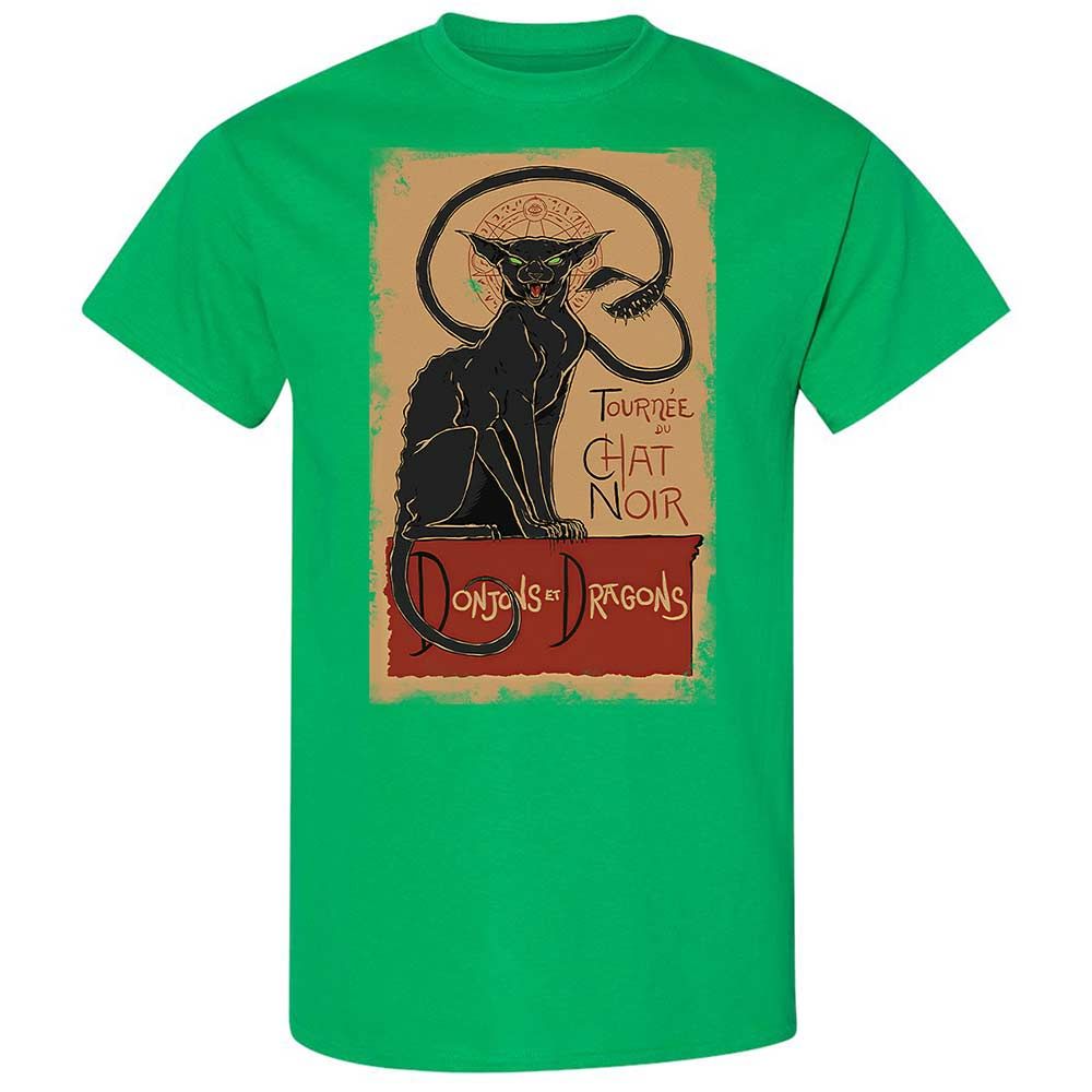 Tournee Du Chat Noir Classic Unisex T-Shirt - Irish Green - 13