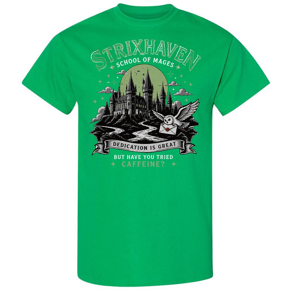 Strixhaven - School Of Mages Classic Unisex T-Shirt - Irish Green - 13