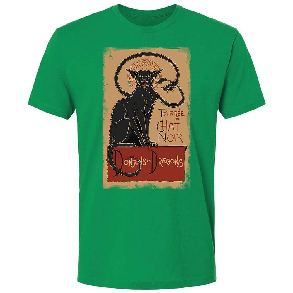 Tournee Du Chat Noir Premium Unisex T-Shirt - Kelly Green - 13
