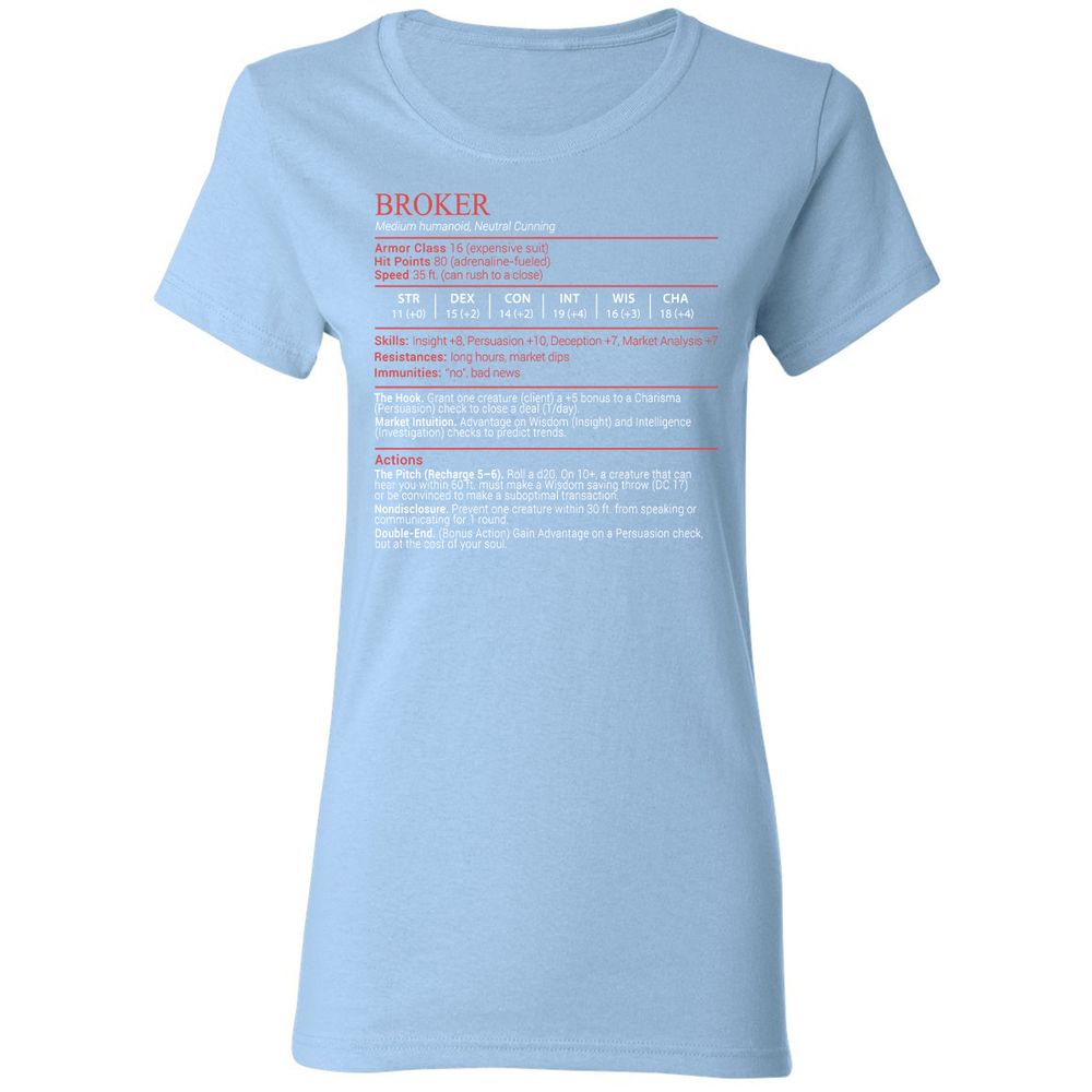 Broker Stats Block - Light Blue - 13